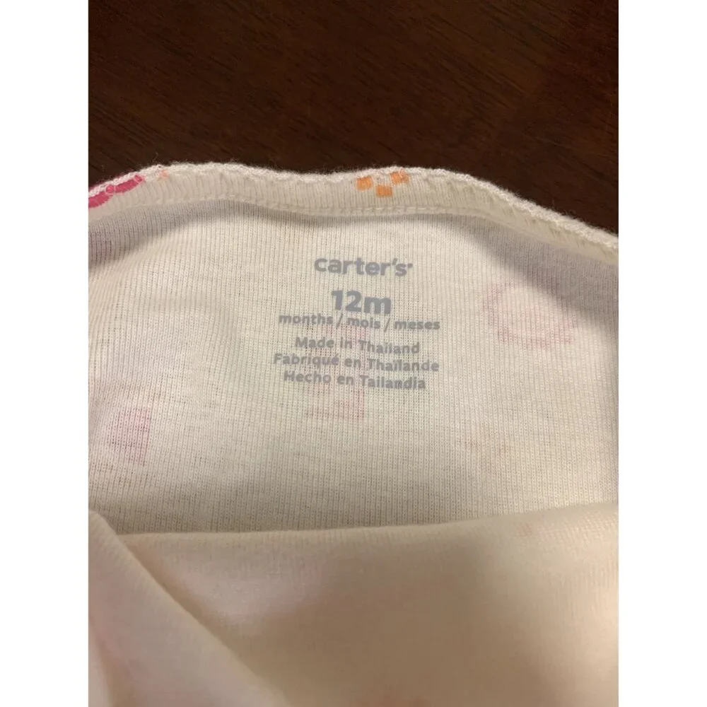 Carters 18M Lemon Bodysuit, 12M Bodysuit,‎ Gymboree 12-18M Organic Cotton Pants